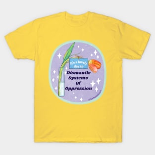 It's A Lovely Day To Dismantle Systems Of Oppression T-Shirt